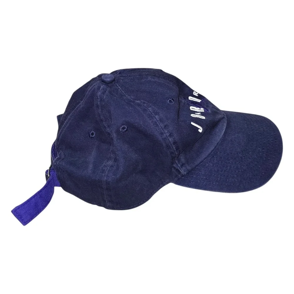 Nike Air‎ Jordan Jumpman Logo Strapback Hat Cap Adjustable Navy Blue OSFM